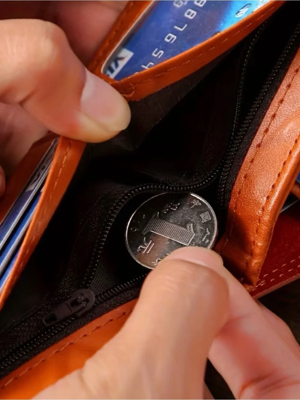 Money Clip Wallet with 100 Dollar Embossed Design like leather